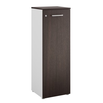Armadio modulare Filing - con ante - 45 x 41,6 x 128 cm - wengE' - LineKit