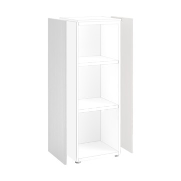 Fianchi finitori Filing - per armadi - 41,6 x 128 cm - bianco - LineKit