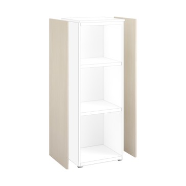Fianchi finitori Filing - per armadi - 41,6 x 128 cm - rovere - LineKit