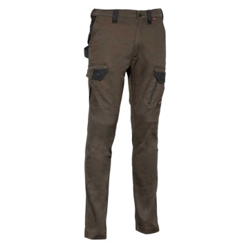 Pantalone Jember Super Strech - taglia 48 - fango/nero - Cofra