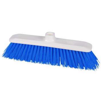 Scopa HACCP - con setole rigide - blu - La Briantina Professional