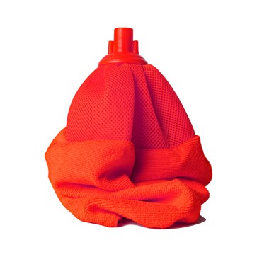 Mop Tornado - 123 gr - microfibra con rete - rosso - La Briantina Professional