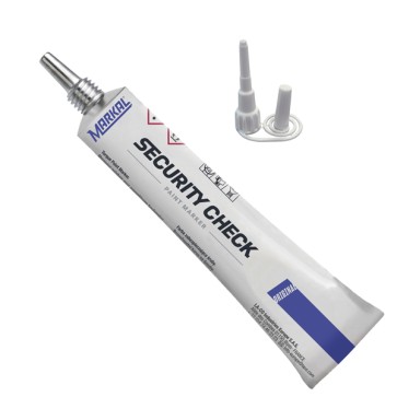 Tubetto di vernice Security Check Paint - per marcatura viti - giallo