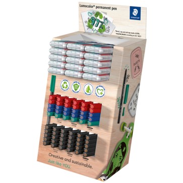 Penna Lumocolor - gradazioni assortite - Staedtler - expo 120 pezzi