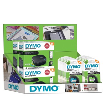 Expo da 6 etichettatrici LetraTag 200B + 20 nastri LT - Dymo