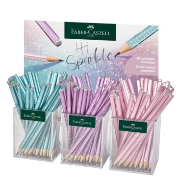 Matita Sparkle Cosmic - Faber Castell - set barattoli 144 pezzi