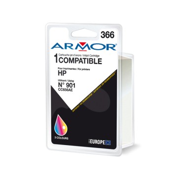 Armor - Cartuccia per Hp - C/M/Y - N 901 3C - 18ml