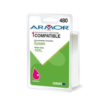 Armor - Cartuccia ink Compatibile  per Epson - Magenta - T163340 (XL) - 8,5 ml