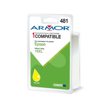 Armor - Cartuccia ink Compatibile  per Epson - Giallo - T163440 (XL) - 8,5 ml