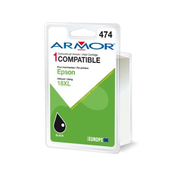 Armor - Cartuccia ink Compatibile  per Epson - Nero - T181140  (XL) - 12 ml
