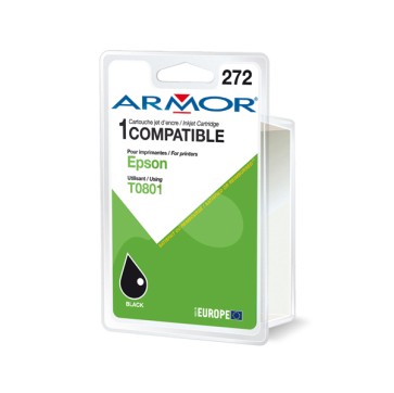 Armor - Cartuccia per Epson - Nero - T080140 - 9,5ml