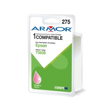 Armor - Cartuccia per Epson - Magenta chiaro - T080640 - 9,5ml