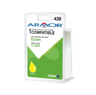 Armor - Cartuccia ink Compatibile  per Epson - Giallo - T129440 - 10ml
