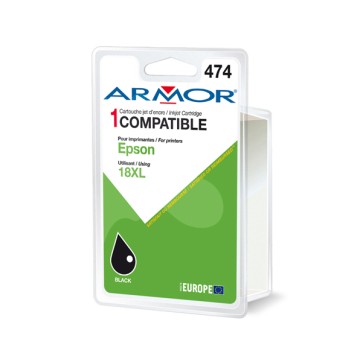 Armor - Cartuccia per Epson - Nero - T181140  (XL) - 12ml