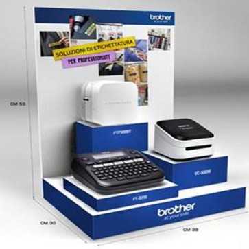 Brother - Bundle Etichettatrici VC500W + PTD210 + PTP300+ESPOSITORE