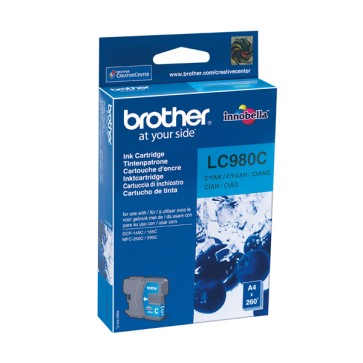 Brother - Cartuccia - Ciano - LC980C - 260 pag