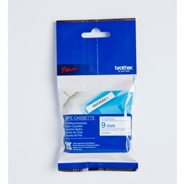 Brother - Nastro -  Blu/Bianco - MK223 - 9mm x 8mt