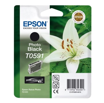 Epson - Cartuccia ink - Nero Photo - T0591 - C13T05914010 - 13ml