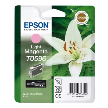 Epson - Cartuccia ink - Magenta chiaro - T0596 - C13T05964010 - 13ml