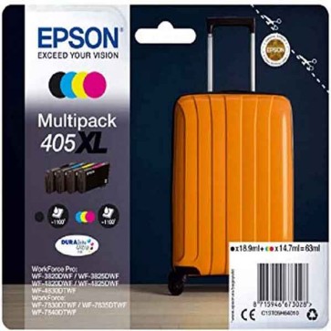 Epson - Multipack cartucce ink - 405XL - C/M/Y/K - 1.100 pag cad.