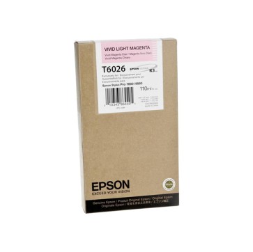 Epson - Tanica - vivid Magenta chiaro - T6026 - C13T602600 - 110ml