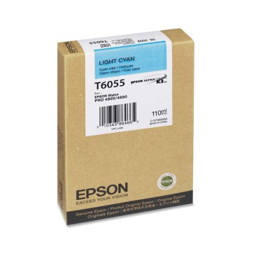 Epson - Tanica - Ciano chiaro - T6055 - C13T605500 - 110ml