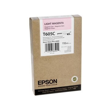 Epson - Tanica - Magenta chiaro - T605C - C13T605C00 - 110ml