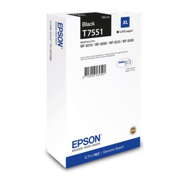 Epson - Tanica - Nero - T7551 - C13T755140 - 100ml