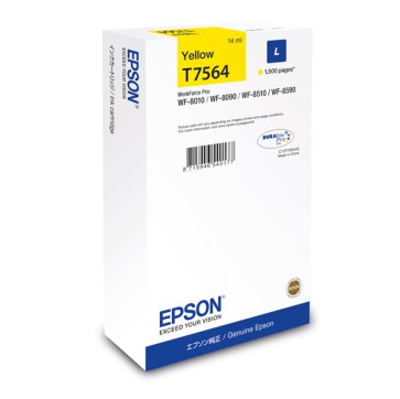 Epson - Tanica - Giallo - T7564 - C13T756440  - 14ml