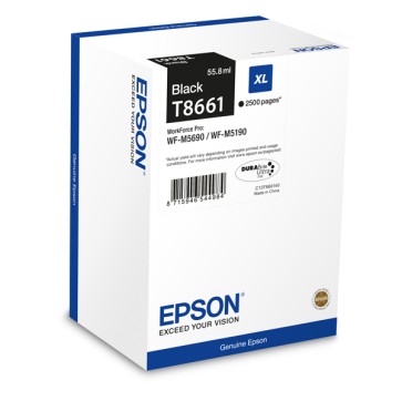 Epson - Tanica - Nero - T8661 - C13T866140 - 55,8ml