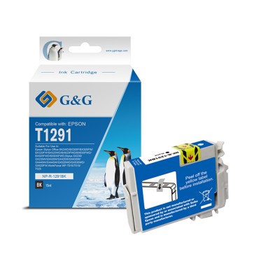 GG - Cartuccia ink Compatibile per Epson Stylus office B42WD/B305F/B305FW - Nero