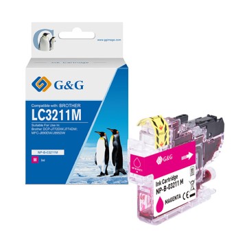 GG - Cartuccia ink Compatibile per Brother DCP-J772DW/J774DWMFC-J890DW - Magenta