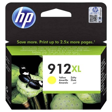 Hp - Cartuccia ink originale - 912XL - Giallo - 3YL83AE - 825 pag