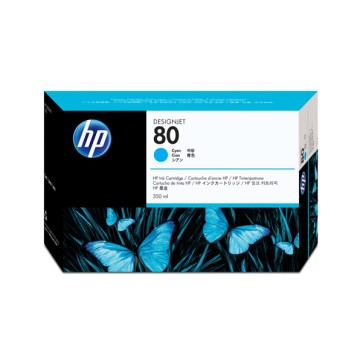 Hp - Cartuccia ink - 80 - Ciano - C4846A - 350ml