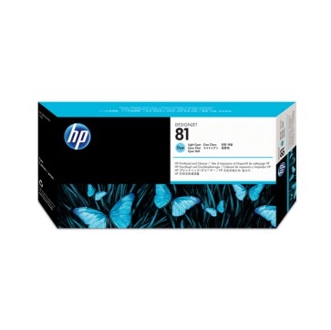 Hp - Testina di stampa - 81 - Ciano chiaro - C4954A - 1.000 pag
