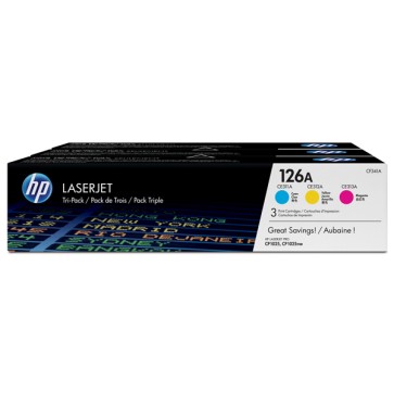 Hp - Toner originale - 126A - C/M/Y - CF341A - 1.000 pag cad