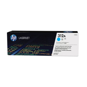 Hp - Toner originale - 312A  - Ciano - CF381A - 2.700 pag