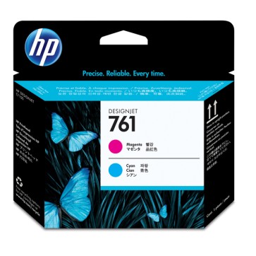 Hp - Testina originale- 761 - Magenta / Ciano - CH646A - 400 pag