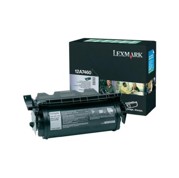 Lexmark - Toner - Nero - 12A7460 - return program - 5.000 pag