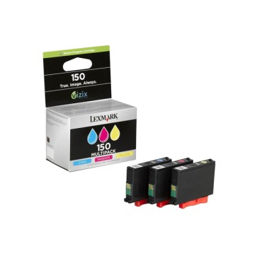 Lexmark - Confezione 3 cartucce - C/M/Y - 14N1805E - return program - 200 pag cad