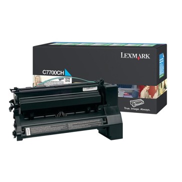 Lexmark - Toner - Ciano - C7700CH - return program - 10.000 pag