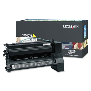 Lexmark - Toner - Giallo- C7700YS - return program - 6.000 pag