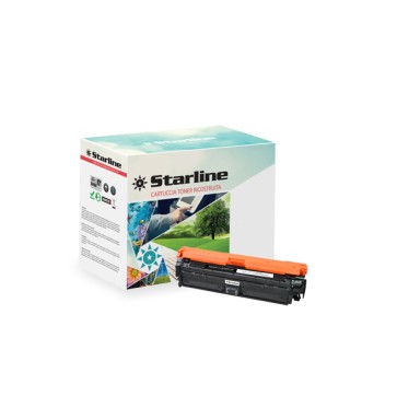 Starline - Toner Ricostruito - per HP 651A - Nero - CE340A - 13.500 pag