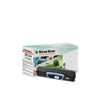 Starline - Toner Ricostruito - per Lexmark - Nero - E460X21E - 15.000 pag