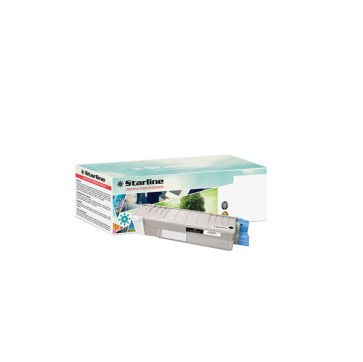 Starline - Toner Ricostruito - per Oki - Nero - 43324408 - 6.000 pag