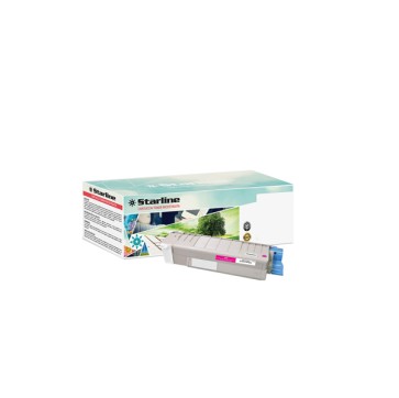 Starline - Toner Ricostruito - per Oki - Magenta - 43324406 - 2.000 pag