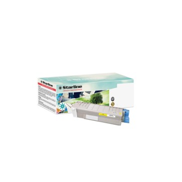 Starline - Toner Ricostruito - per Oki - Giallo - 43324405 - 2.000 pag