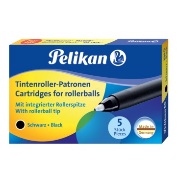 CartucceKM5 per sferografica Twist   - nero - scatola 5 cartucce - Pelikan
