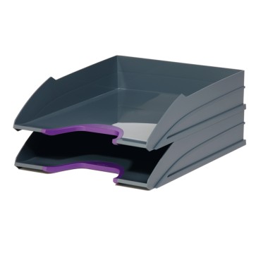 Vaschetta portacorrispondenza Varicolor - 33x25,5x5,5 cm - viola - Durable