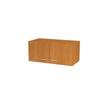 Sopralzo per armadi modulari - a 2 ante - 90 x 45,8 x 40 cm - noce chiaro